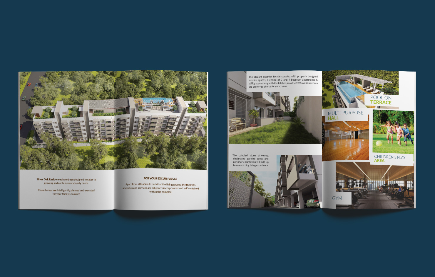 Silver Oak Residencies- A premium apartments in Banglore , Communication design created by Devolv Studio