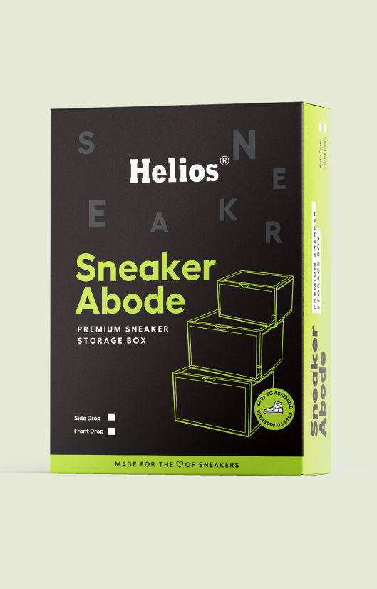 Helios Packaging and Branding for Sneaker Care