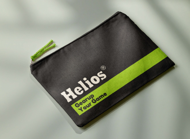 Packaging and branding for Helios Sneaker Care Shoe Care Brand
