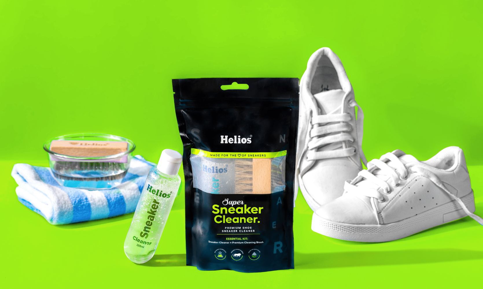 Helios Sneaker Range - sneaker cleaner