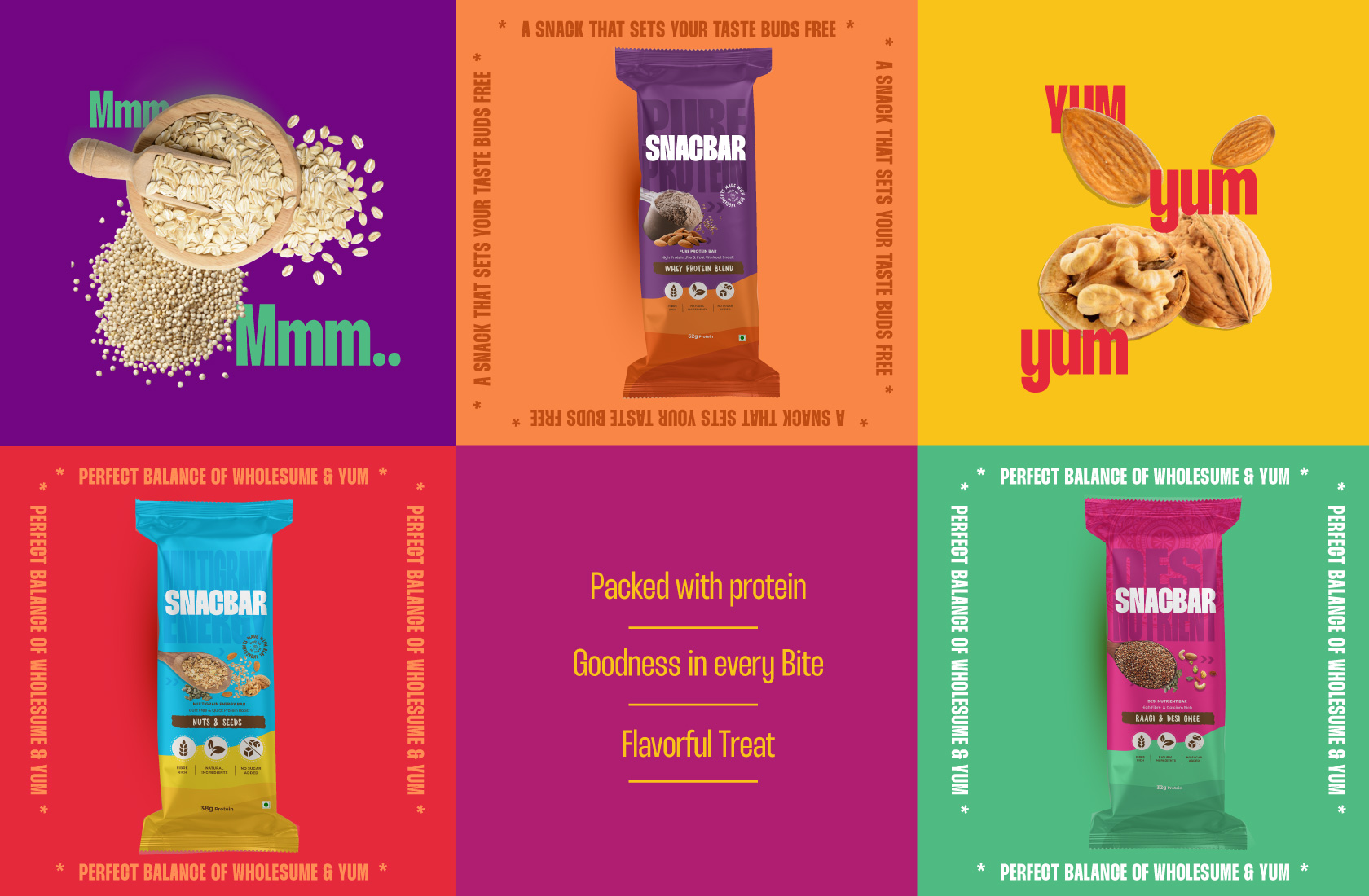Branding and packaging for Healthy Snacbar by Devolv Studio Design Agency| Devolv Studio