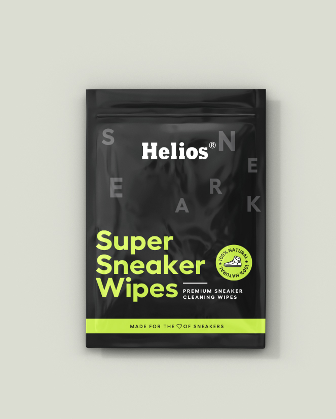 Helios Sneaker care Packaging and branding by Devolv Studio