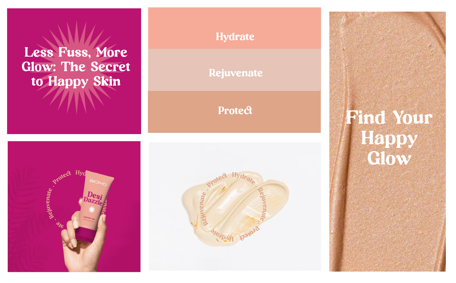 Branding and Packaging for a Cosmetic brand